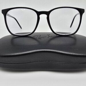 Ray-Ban RB5387 2000 Polished Black Eyeglasses Frame w/ Case 54-18-150